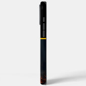 Tiger mit fiery Radiance Case-Mate iPhone Hülle (Rückseite / Links)