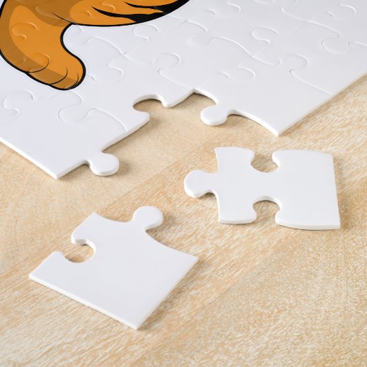 Tiger mit Fleisch Puzzle (Seite)