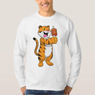Tiger mit Fleisch T-Shirt