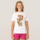 Tiger mit Fleisch T-Shirt (Vorne ganz)