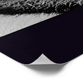 Tiger mit gelben Augen Poster (Ecke)