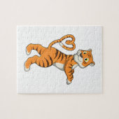 Tiger mit Herz Puzzle (Horizontal)