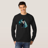 Tiger mit Lowpolydesign T-Shirt (Vorne ganz)