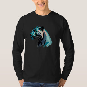 Tiger mit Lowpolydesign T-Shirt