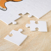 Tiger mit Party-Hut-Party Puzzle (Seite)