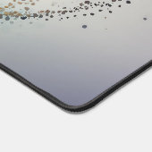 Tiger mit Schmetterlingen Schreibtischunterlage (Ecke)