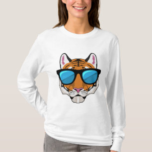 Tiger mit Sonnenbrille T-Shirt