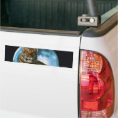 TIGER-MOND AUTOAUFKLEBER (Auf Lkw)
