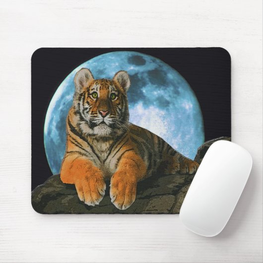 TIGER-MOND MOUSEPAD (Mit Mouse)