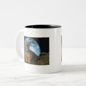 TIGER-MOND ZWEIFARBIGE TASSE (Vorderseite Links)