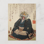 Tiger Monk Meditation Postkarte (Vorderseite)