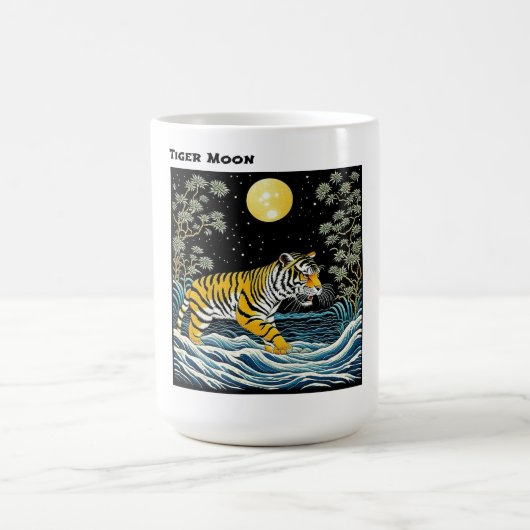 Tiger Moon Kaffeetasse (Mittel)