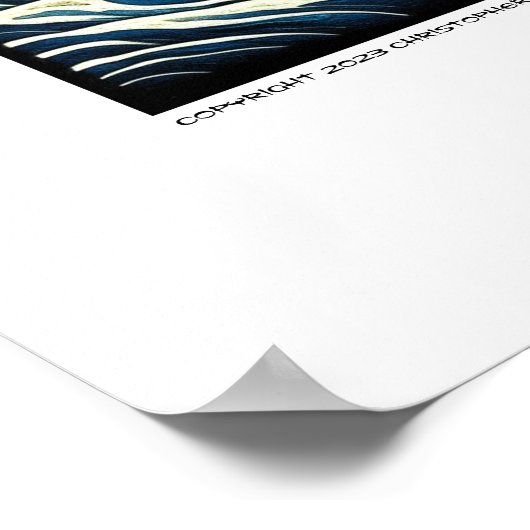 Tiger Moon Poster (Ecke)