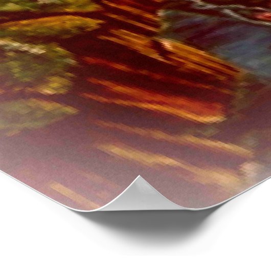 Tiger Morgen Poster (Ecke)