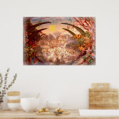 Tiger Morgen Poster (Küche)