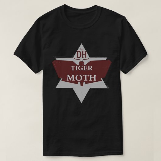 TIGER MOTH Classic T Shirt (Design vorne)