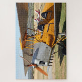 Tiger Moth Flugzeug Puzzle (Vertikal)
