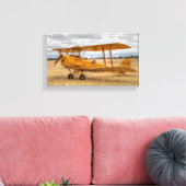 Tiger Moth Leinwanddruck (Insitu (Wohnzimmer))