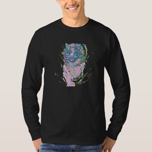 Tiger Motif  15 T-Shirt (Vorderseite)