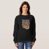 Tiger Motif 20 Sweatshirt (Vorne ganz)