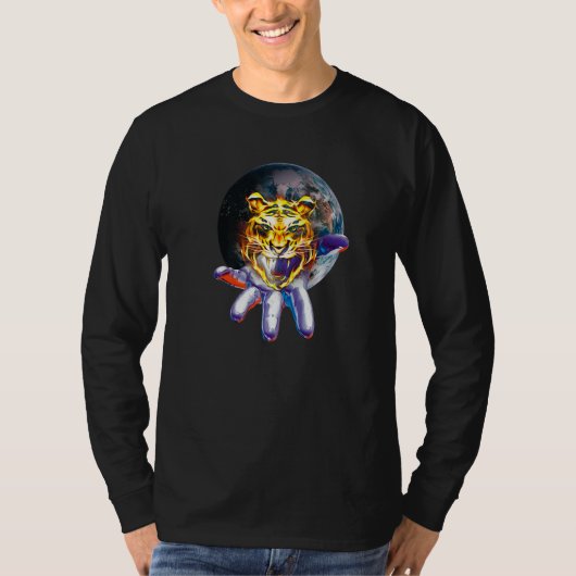 Tiger Motif  9 T-Shirt (Vorderseite)
