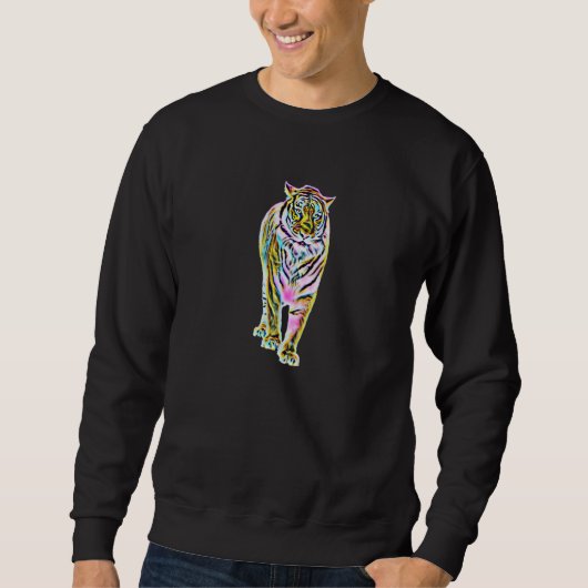 Tiger-Motiv 3 Sweatshirt (Vorderseite)
