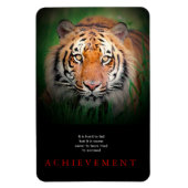 Tiger Motivierend Errungenschaften Magnet (Vertikal)