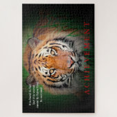 Tiger Motivierend Errungenschaften Puzzle (Vertikal)