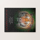 Tiger Motivierend Errungenschaften Puzzle (Horizontal)