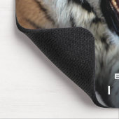 Tiger Motivierend Zitat Tiervorlage Trendy Mousepad (Ecke)