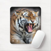 Tiger Motivierend Zitat Tiervorlage Trendy Mousepad (Mit Mouse)