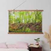 Tiger Mountain | Issaquah, Staat Washington Wandteppich Mit Holzrahmen (Schlafzimmer)