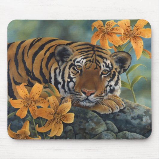 Tiger Mousemat Mousepad (Vorne)