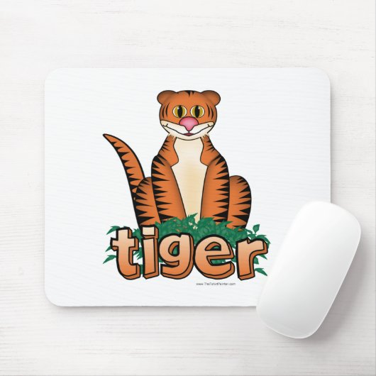 TIGER! MOUSEPAD (Mit Mouse)