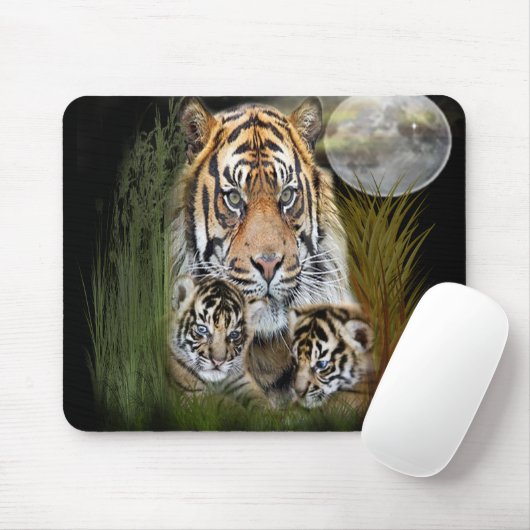 Tiger Mousepad (Mit Mouse)