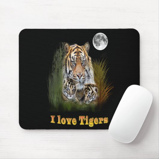 Tiger Mousepad (Mit Mouse)