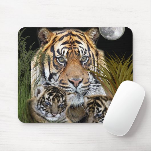 Tiger Mousepad (Mit Mouse)