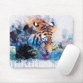 Tiger Mousepad (Mit Mouse)