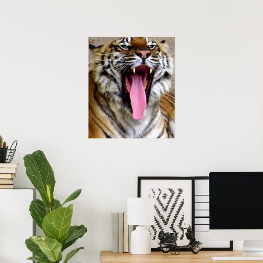 Tiger Mouth_ Poster (Heimbüro)