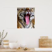 Tiger Mouth_ Poster (Küche)