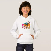 Tiger müde hoodie (Vorne ganz)