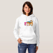 Tiger müde hoodie (Vorne ganz)