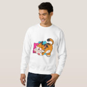 Tiger müde sweatshirt (Vorne ganz)