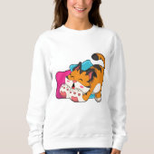 Tiger müde sweatshirt (Vorderseite)