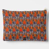 Tiger (Muster) - Accessoiretasche Zubehörtasche (Rückseite)