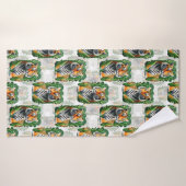 Tiger-Muster Badehandtuch (Badehandtuch)