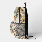 Tiger Muster Bedruckter Rucksack (Rechts)