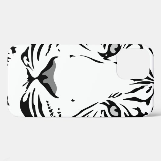 Tiger-Muster Case-Mate iPhone Hülle (Rückseite (Horizontal))