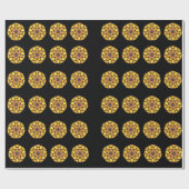 Tiger-Muster-Designbild für Wrapping Paper Geschenkpapier (Flach)