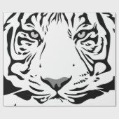 Tiger-Muster Geschenkpapier (Flach)